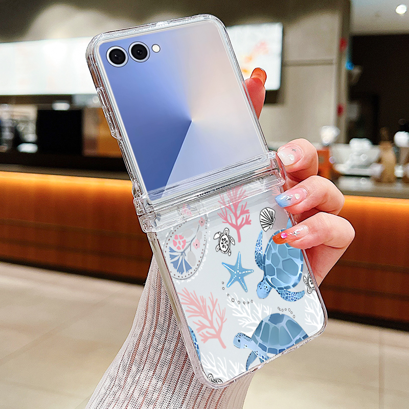 Sharks Shells Phone Case For S - Phone Cases Z Flip 6 review and price