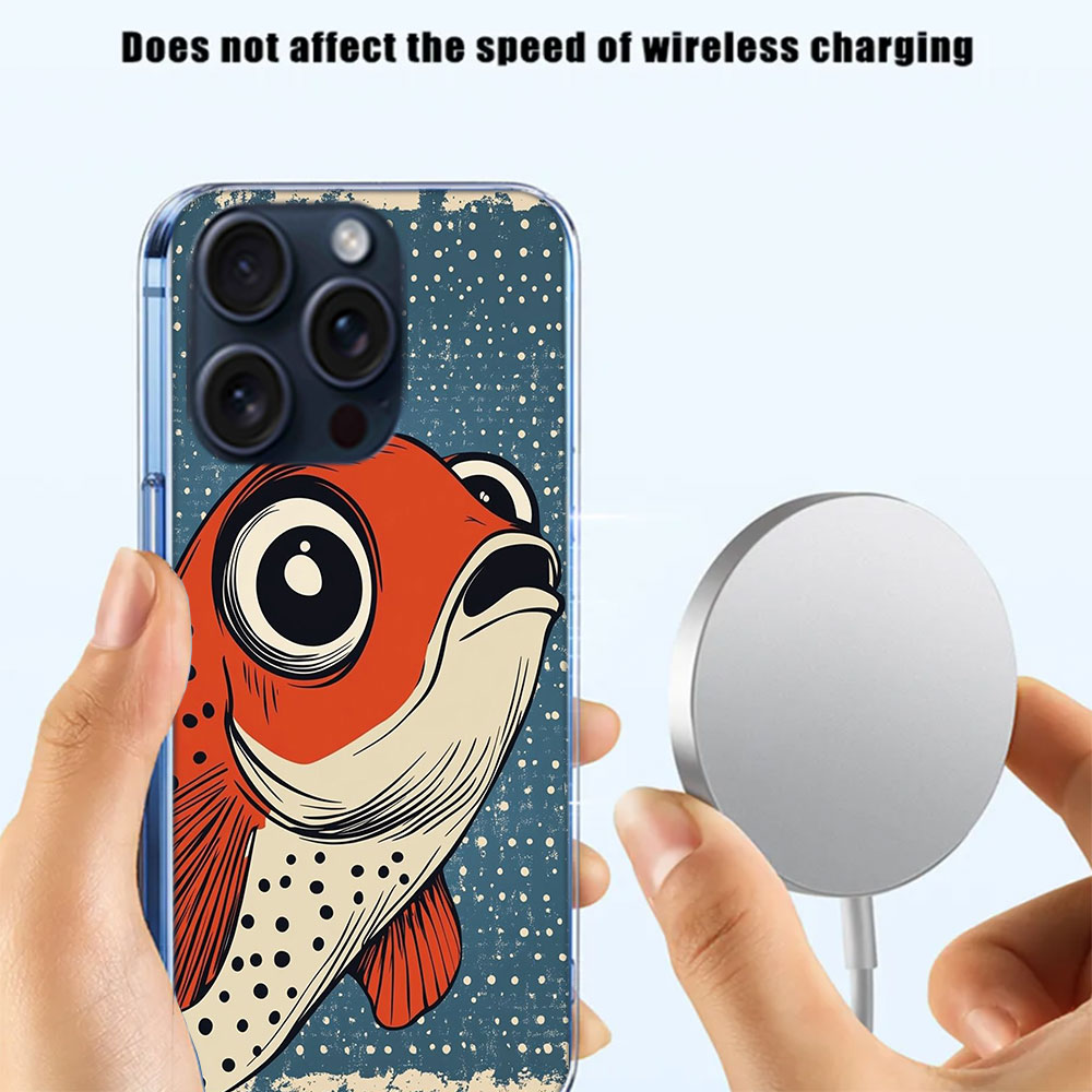 Pop Art Drawing Ideas Fish Cle - Phone Cases Drawing Ideas review and price