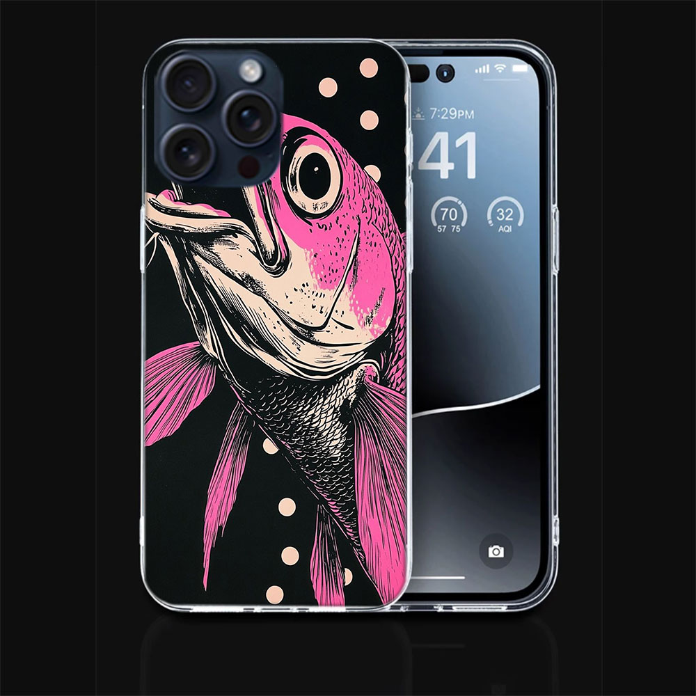 Pop Art Drawing Ideas Fish Cle - Phone Cases Drawing Ideas review and price