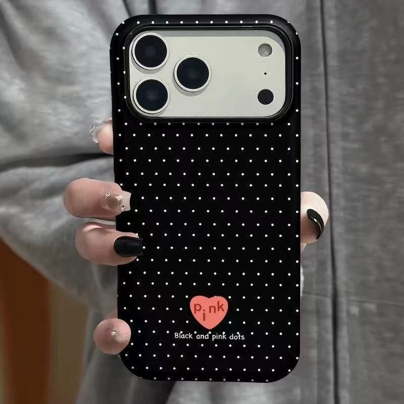 Fresh Simple Black Polka Dot H - Phone Cases Polka Dot review and price