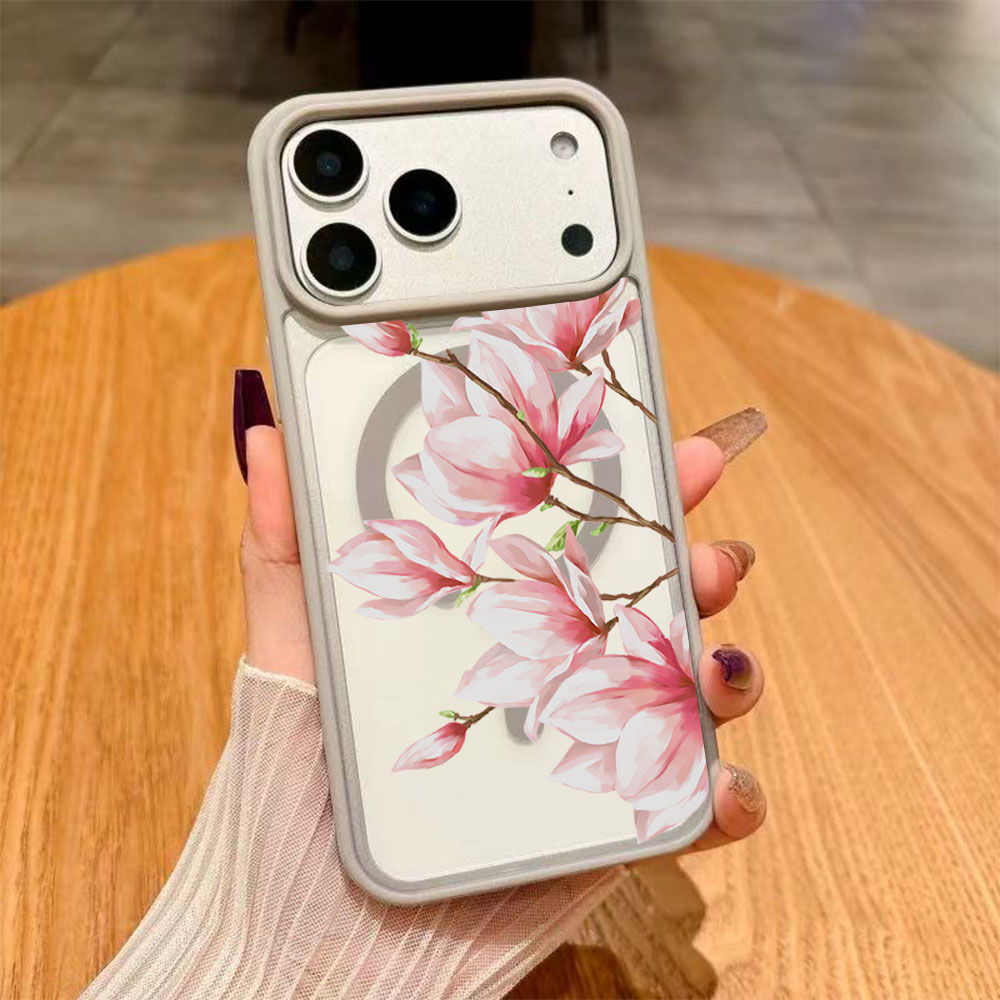Fashion Flower Magnetic Phone  - Phone Cases With Magsafe review and price