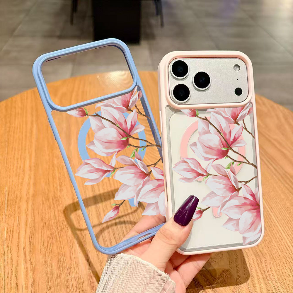 Fashion Flower Magnetic Phone  - Phone Cases With Magsafe review and price