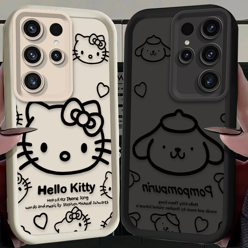Sanrio Hello Kitty Pompom Puri - Phone Cases For Samsung S21 5G review and price