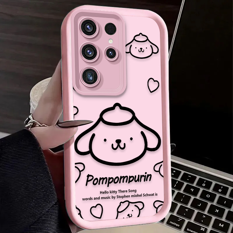 Sanrio Hello Kitty Pompom Puri - Phone Cases For Samsung S21 5G review and price