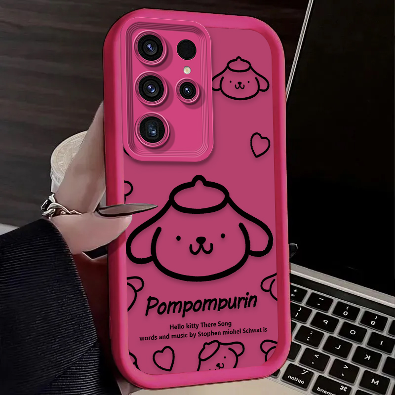 Sanrio Hello Kitty Pompom Puri - Phone Cases For Samsung S21 5G review and price