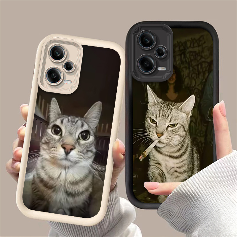 Trendy Cat Smoking Phone Case  - Phone Cases Cat review and price