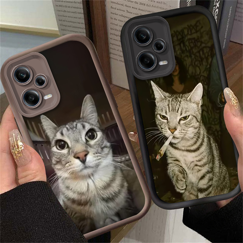 Trendy Cat Smoking Phone Case  - Phone Cases Cat review and price
