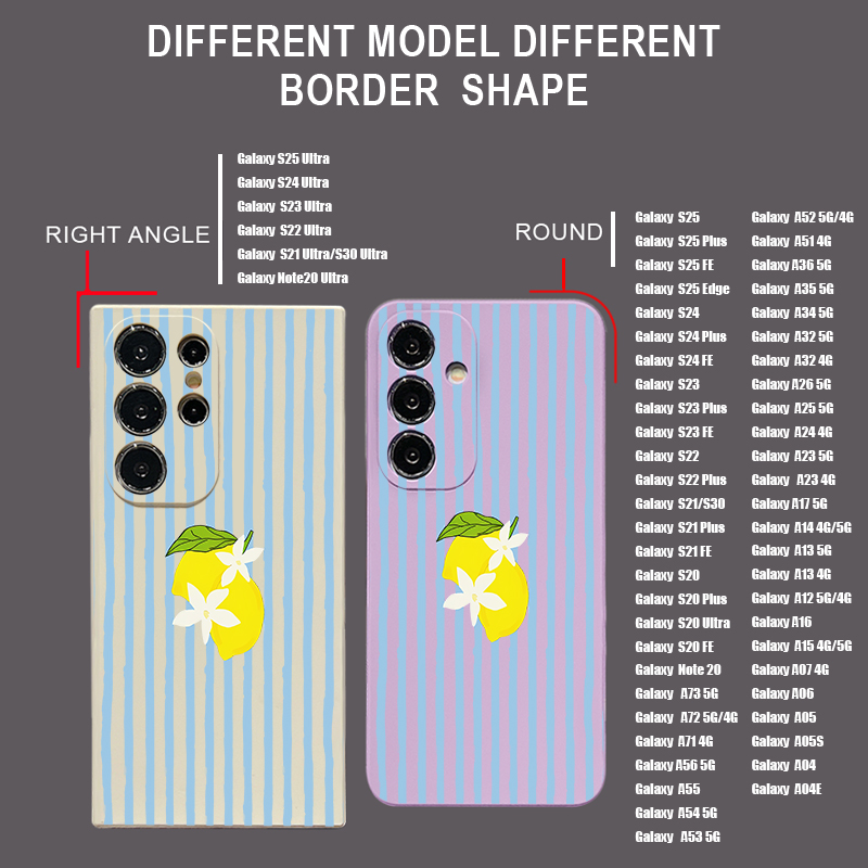 Stripe Lemon Print TPU Phone C - Phone Cases Galaxy S26 Ultra review and price