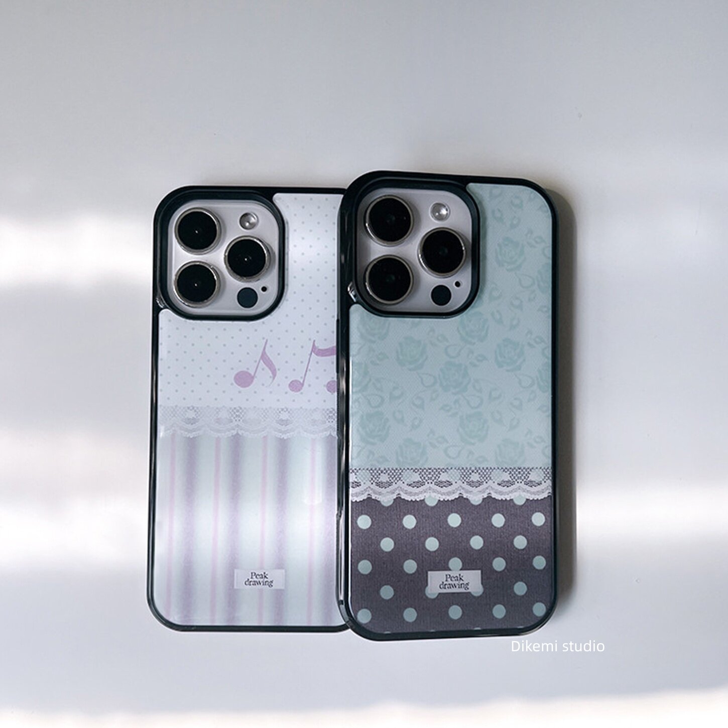 Korean Ins Polka Dots Lace Ros - Phone Cases Polka Dot review and price