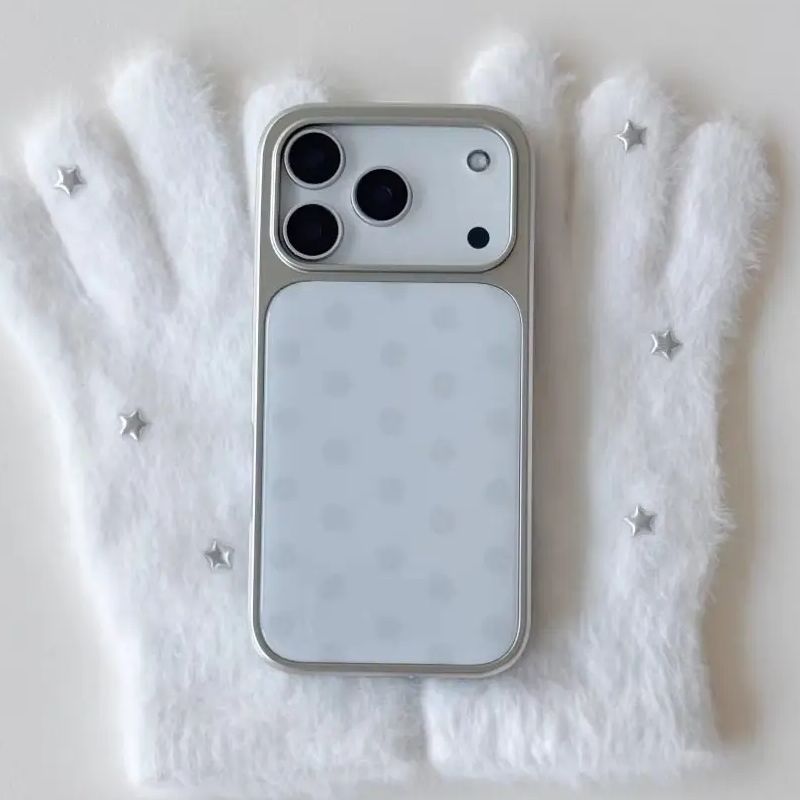 Korean Ins Minimalist Blue Pol - Phone Cases Polka Dot review and price