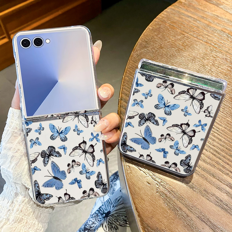 Pink Flowers Pattern Phone Cas - Phone Cases Z Flip 6 review and price