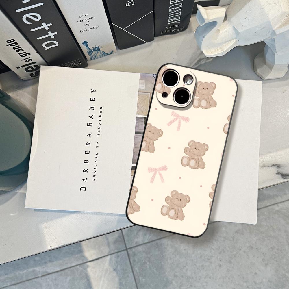 Teddy Bear Pink Yellow For Gir - Phone Cases For Girls review and price