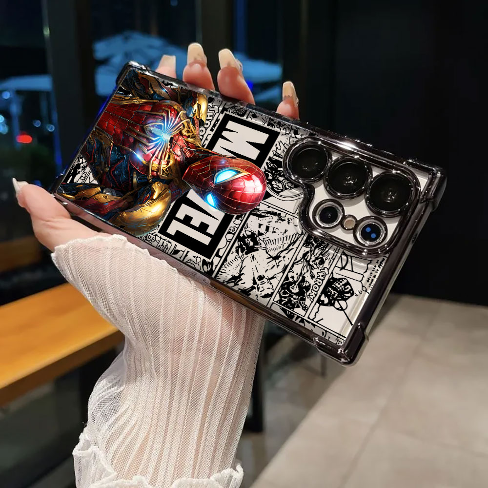 Marvel Spiderman Ironman Comic - Phone Cases Galaxy S26 Ultra review and price