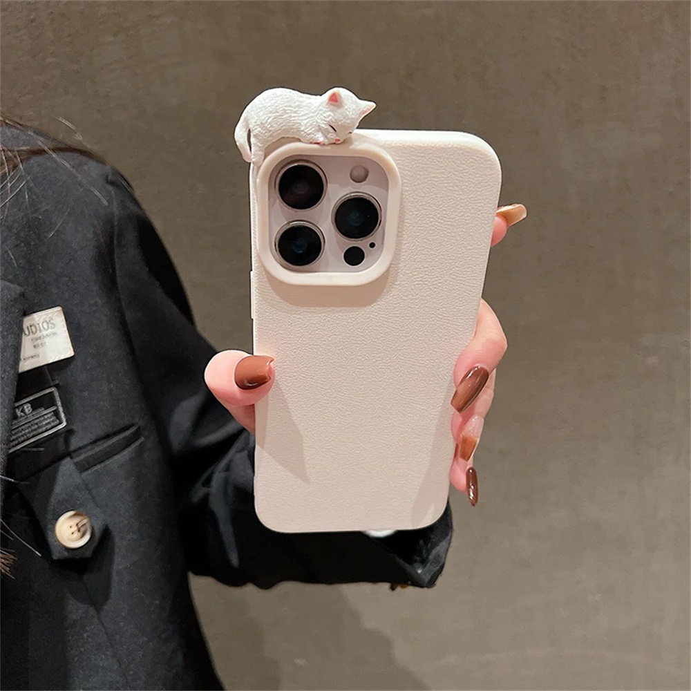 Cute 3D Cat Korea Lovely Case  - Phone Cases Cat review and price