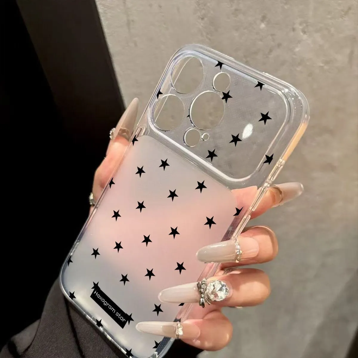 Full Screen Black Stars Niche  - Phone Cases For Girls review and price