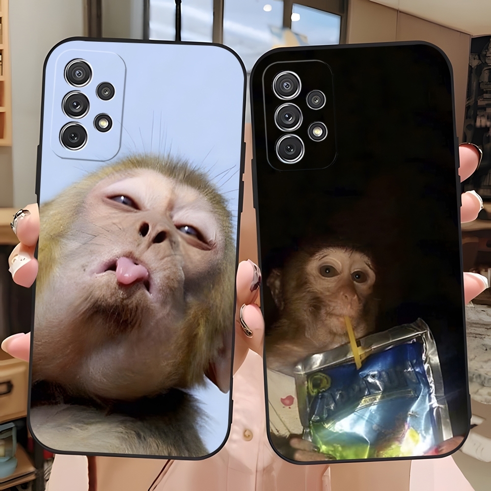 Monkey Sipping Caprisun Meme P - Phone Cases Burga review and price
