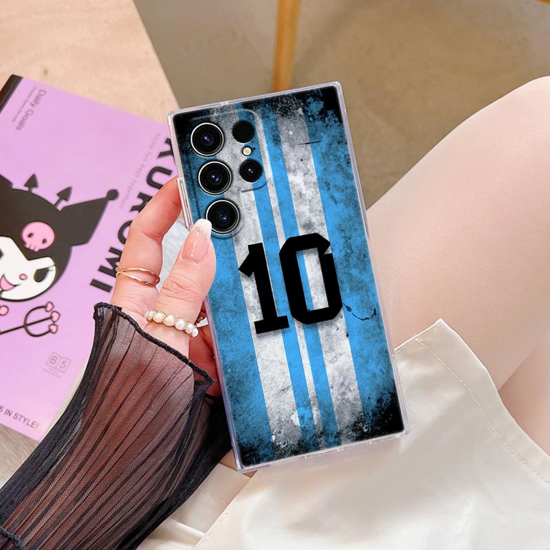 Cool Football Number 10 Transp - Phone Cases Galaxy S26 Ultra review and price