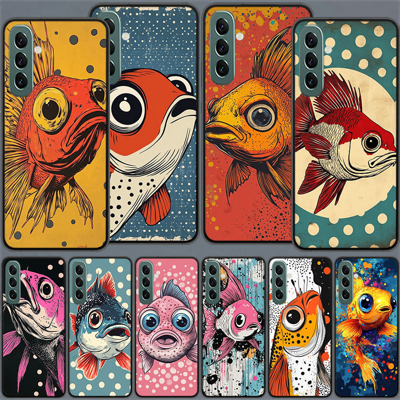 Pop Art Drawing Ideas Fish Pho - Phone Cases Drawing Ideas review and price