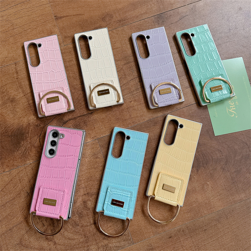 Fashion Candy Color Leather Ph - Phone Cases Z Fold 6 review and price