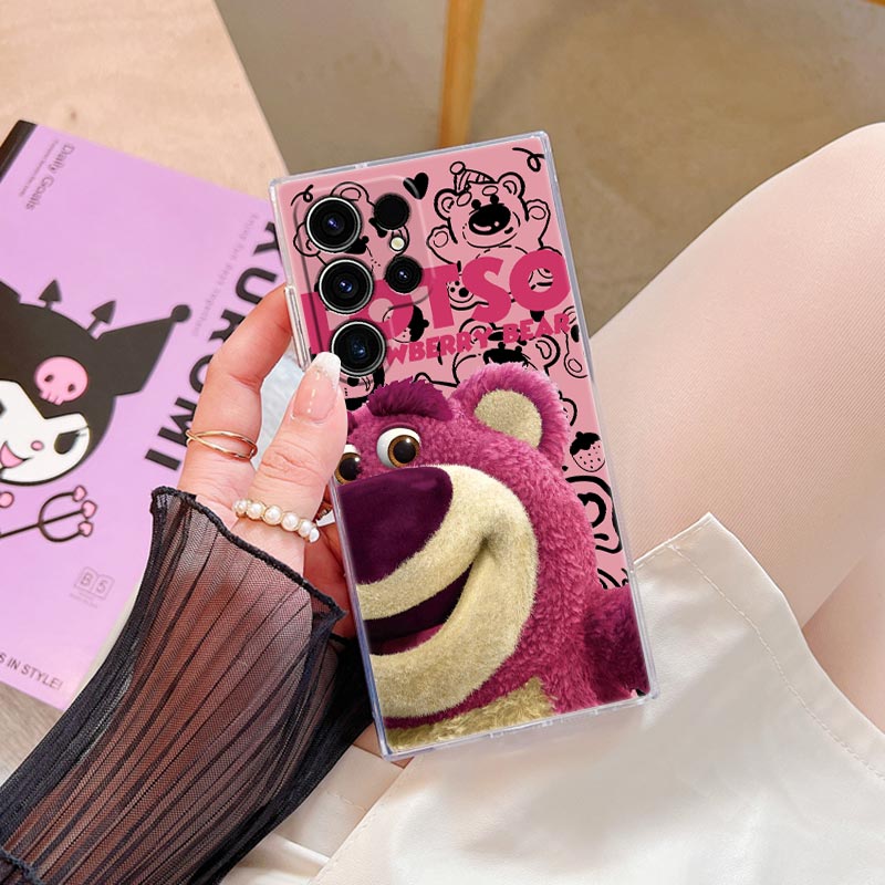 Strawberry Bear Lotso Transpar - Phone Cases Galaxy S26 Ultra review and price