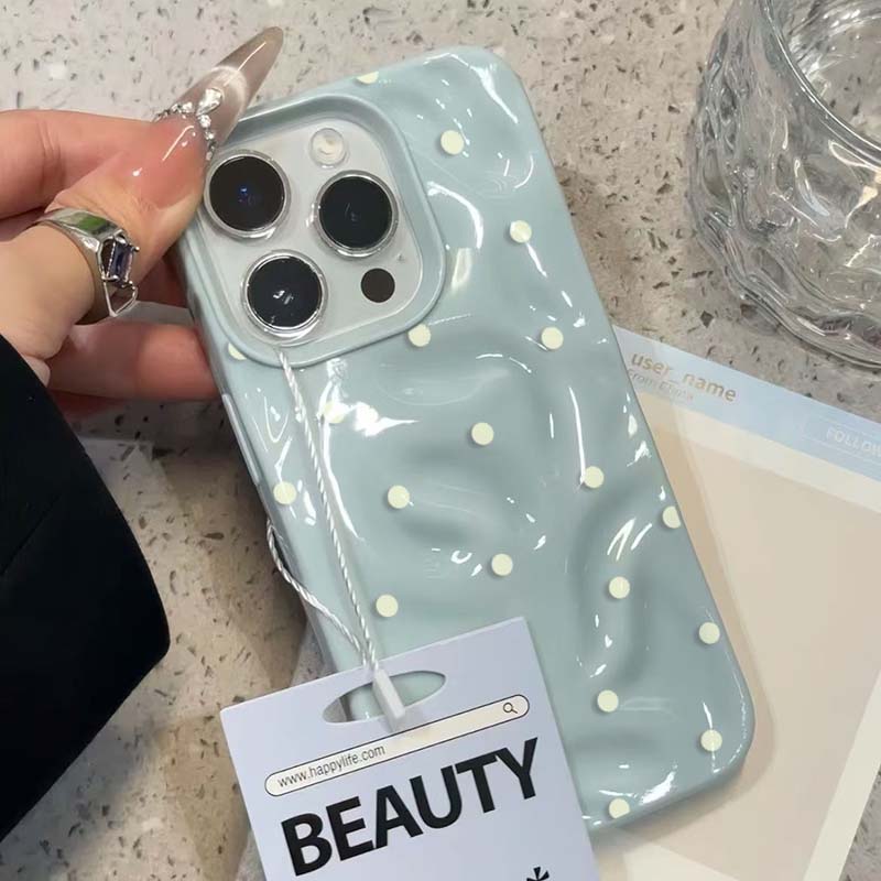 Black White Blue Polka Dots Ph - Phone Cases Polka Dot review and price