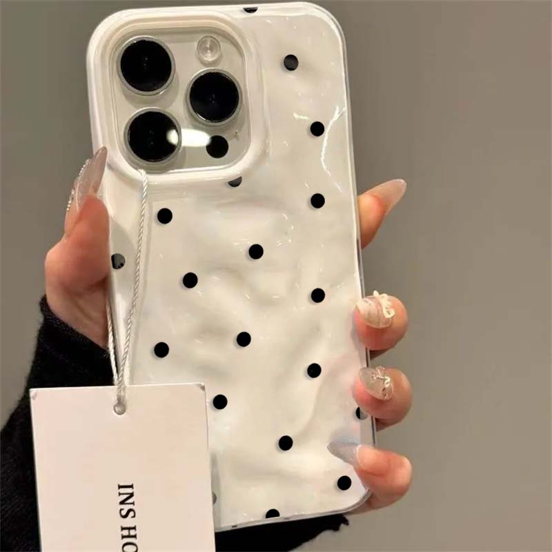 Black White Blue Polka Dots Ph - Phone Cases Polka Dot review and price