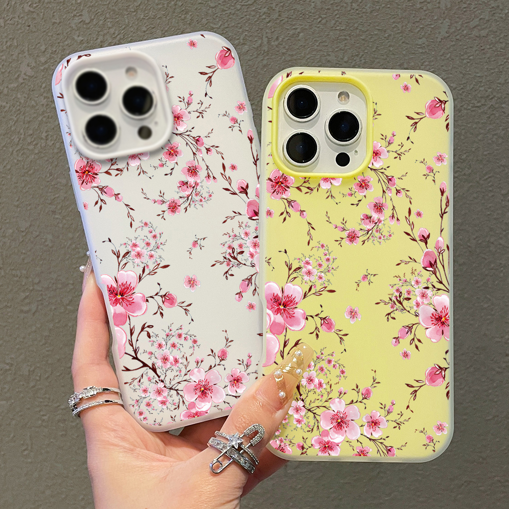 Pink Sakura Flower Pattern Pho - Phone Cases For Samsung S21 5G review and price