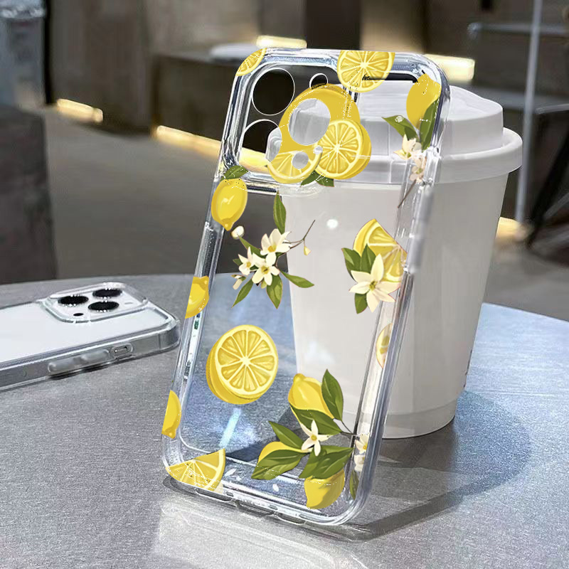 Summer Fruit Lemon Flower Clea - Phone Cases Samsung review and price