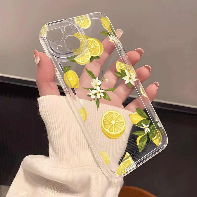 Summer Fruit Lemon Flower Clea - Phone Cases Samsung review and price