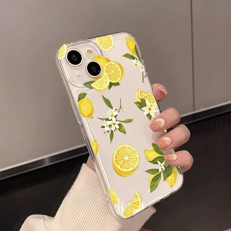 Summer Fruit Lemon Flower Clea - Phone Cases Samsung review and price