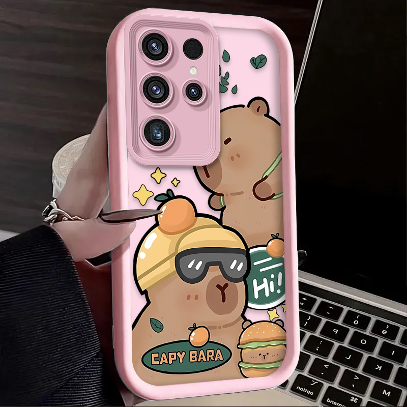 Cool Capybara Soft Phone Case  - Phone Cases For Samsung S21 5G review and price