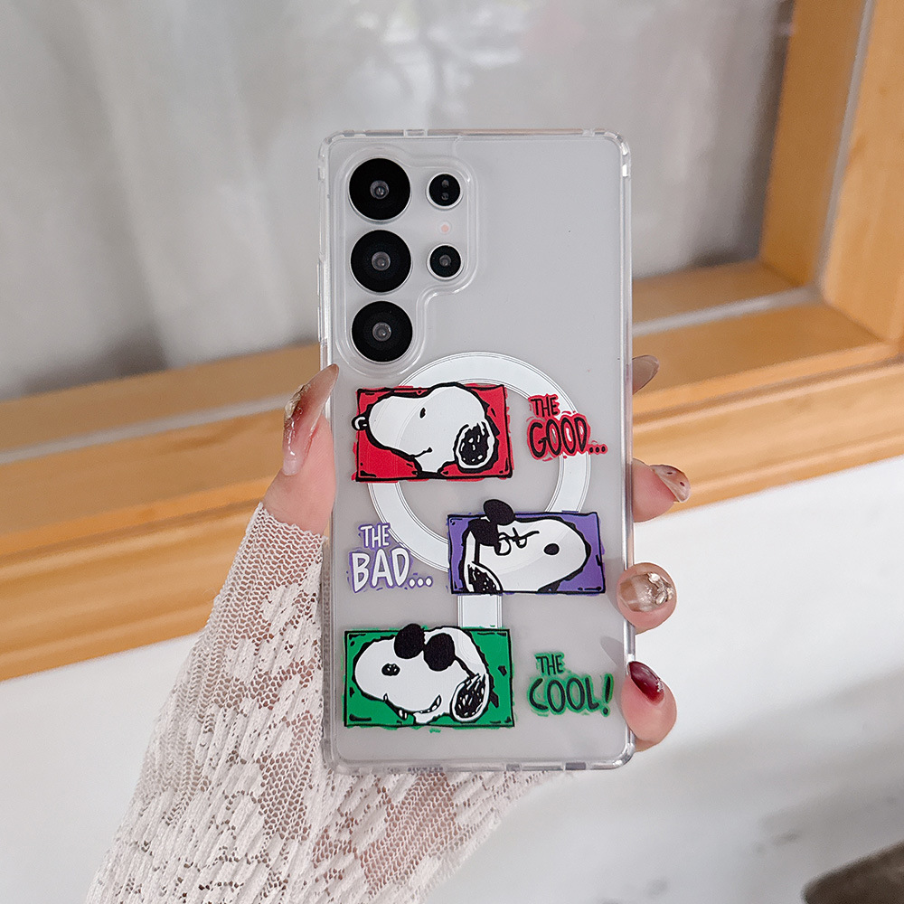Cute Cartoon Snoopy Charlie Br - Phone Cases With Magsafe review and price